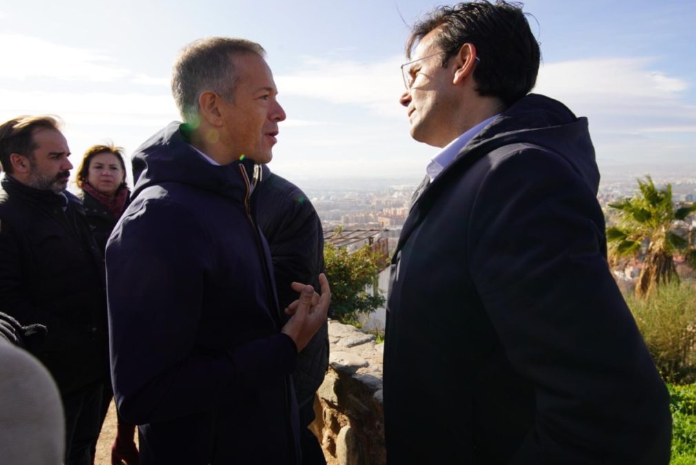 ANDER Y CUENCA, DURANTE SU ENCUENTRO