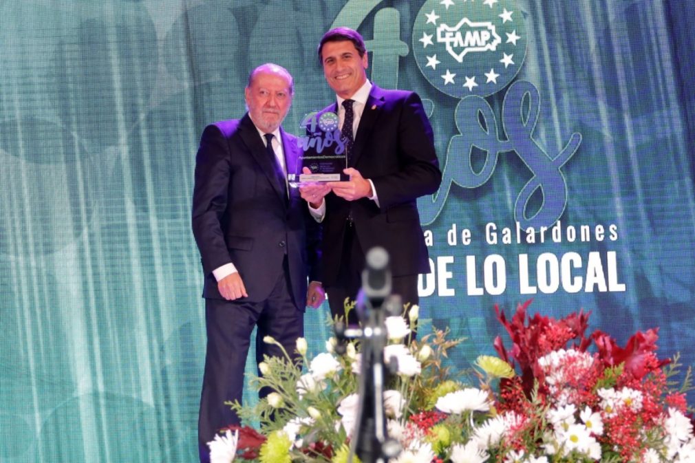 Granada.- Diputación recibe un premio de la FAMP por la gestión de la iniciativa de la candidatura del Geoparque
