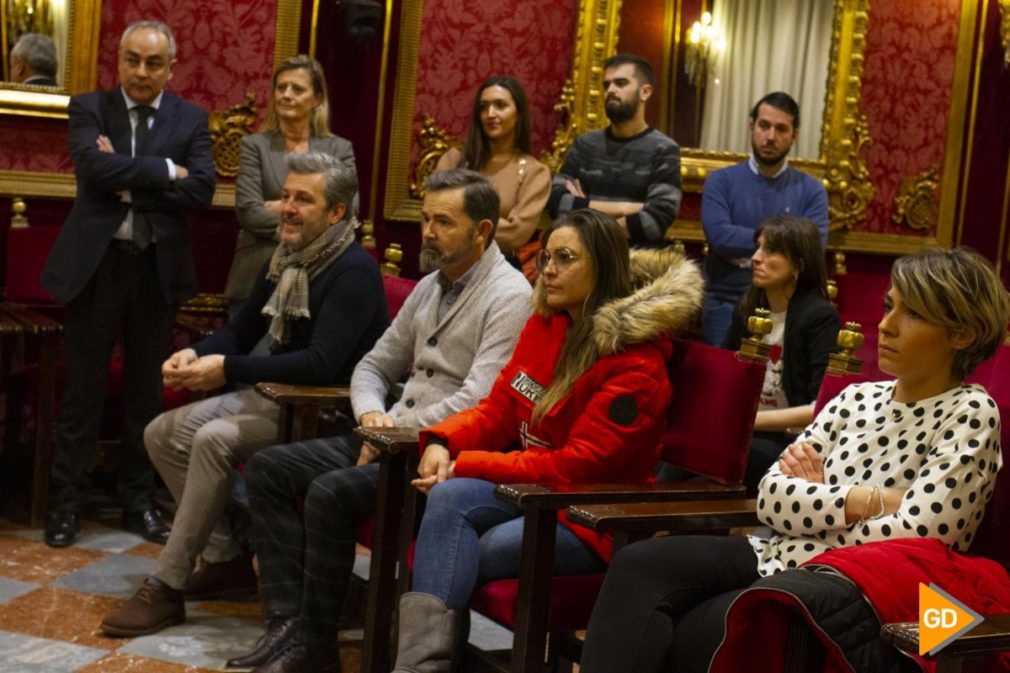 Entrega de premios de los escaparates navideños en Granada