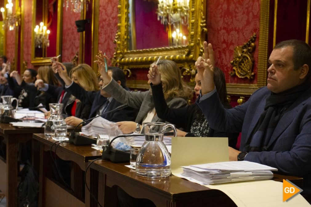 Pleno del Ayuntamiento de Granada del mes de diciembre