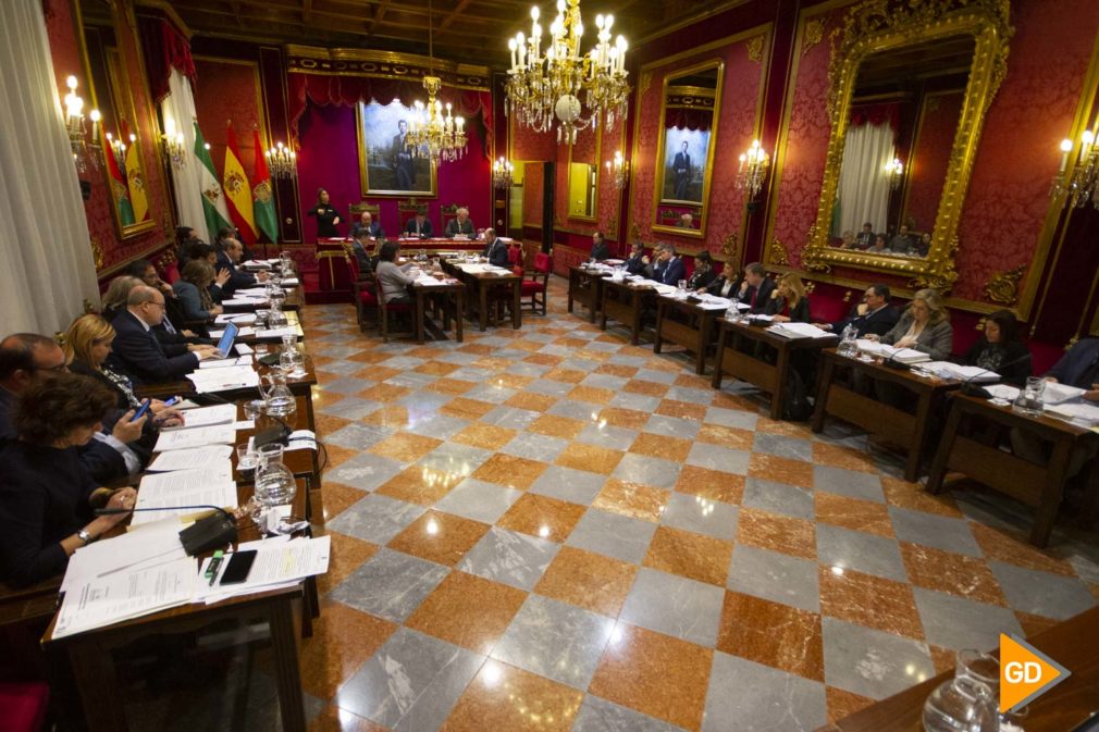 Pleno del Ayuntamiento de Granada del mes de diciembre