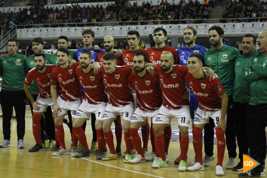 Partido de dieciseisavos de la Copa de Rey de futbol sala entre el SIMA Peligros y el Jaen