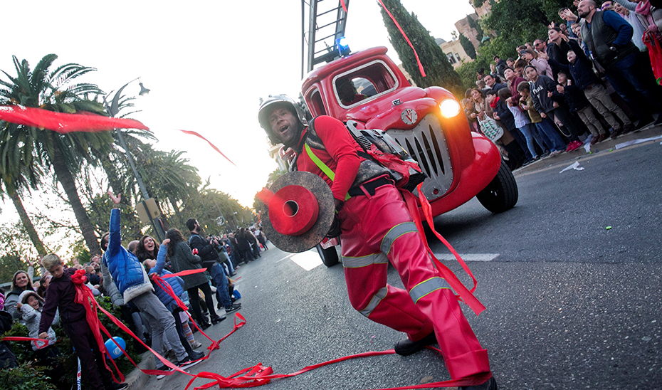 Cabalgata de los Reyes Magos en Málaga