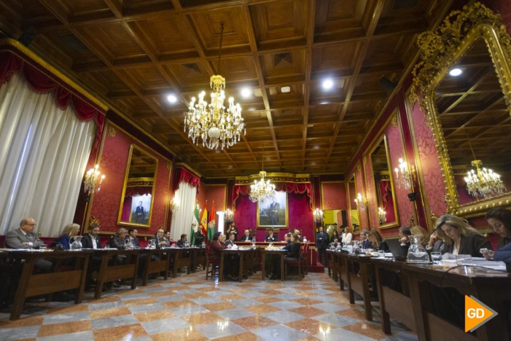 pleno del Ayuntamiento de Granada de mes de enero