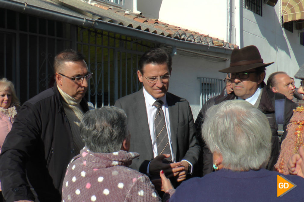 luis salvador visita barrio la paz distrito norte - foto victor molina