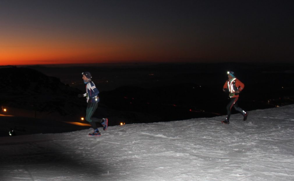 Granada.- Jacob Gutiérrez y Silvia Lara ganan por tercera vez el 'Snow Running' de Sierra Nevada