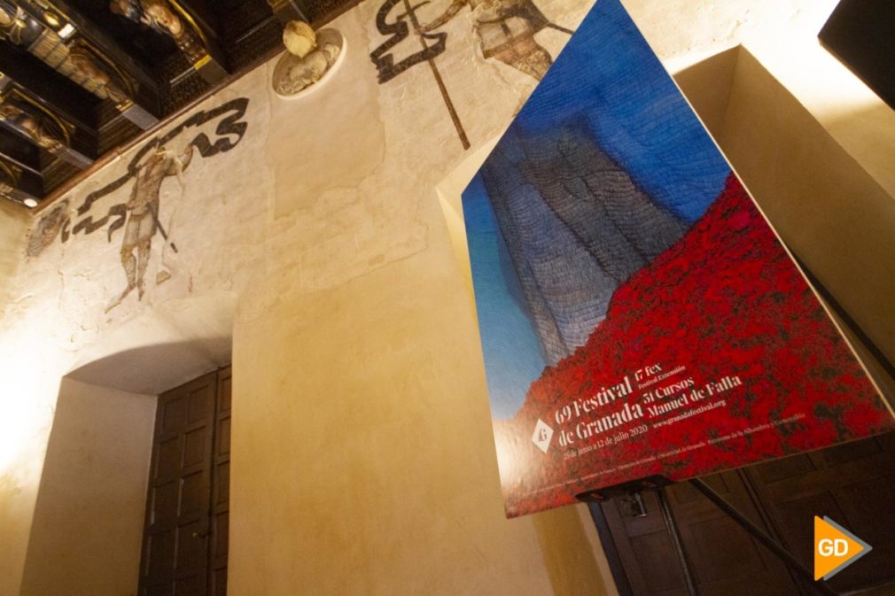 Presentacion del Cartel del Festival de música y danza 2020 en la casa de los tiros de Granada