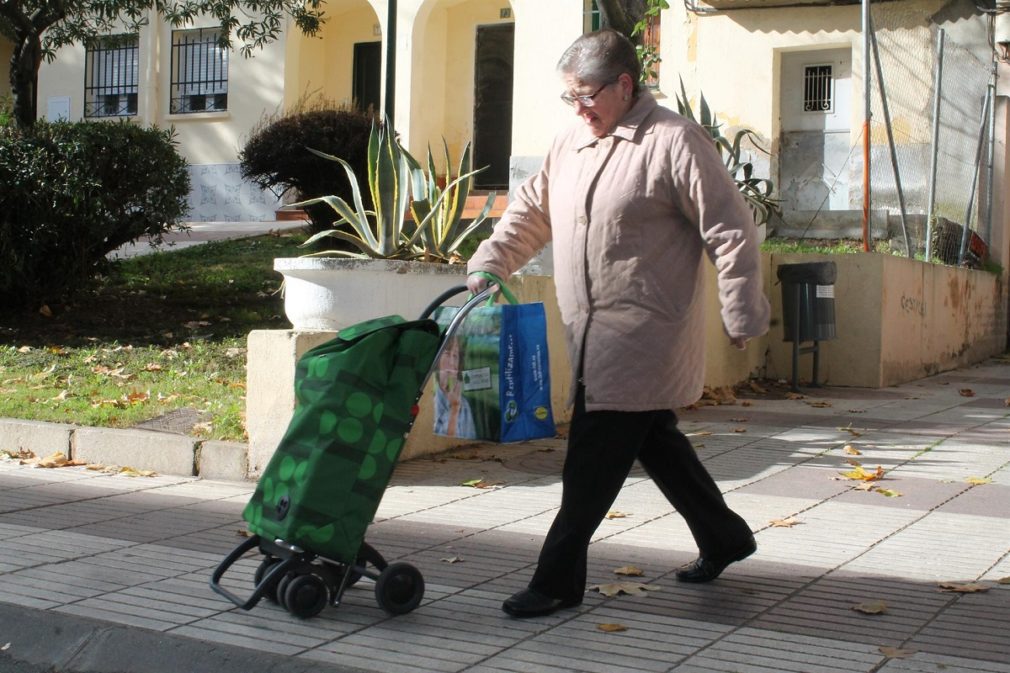 mujer compras