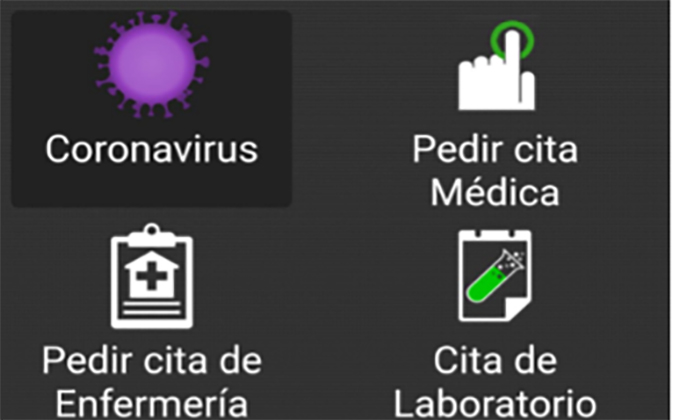 test coronavirus app Salud Responde