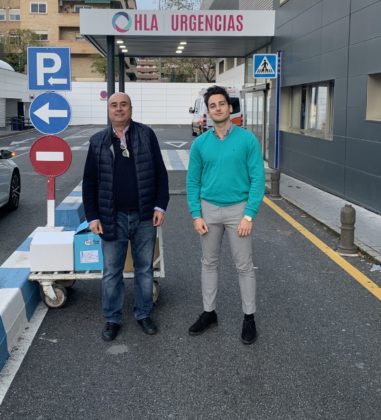 Donación de material a HLA Inmaculada de Granada