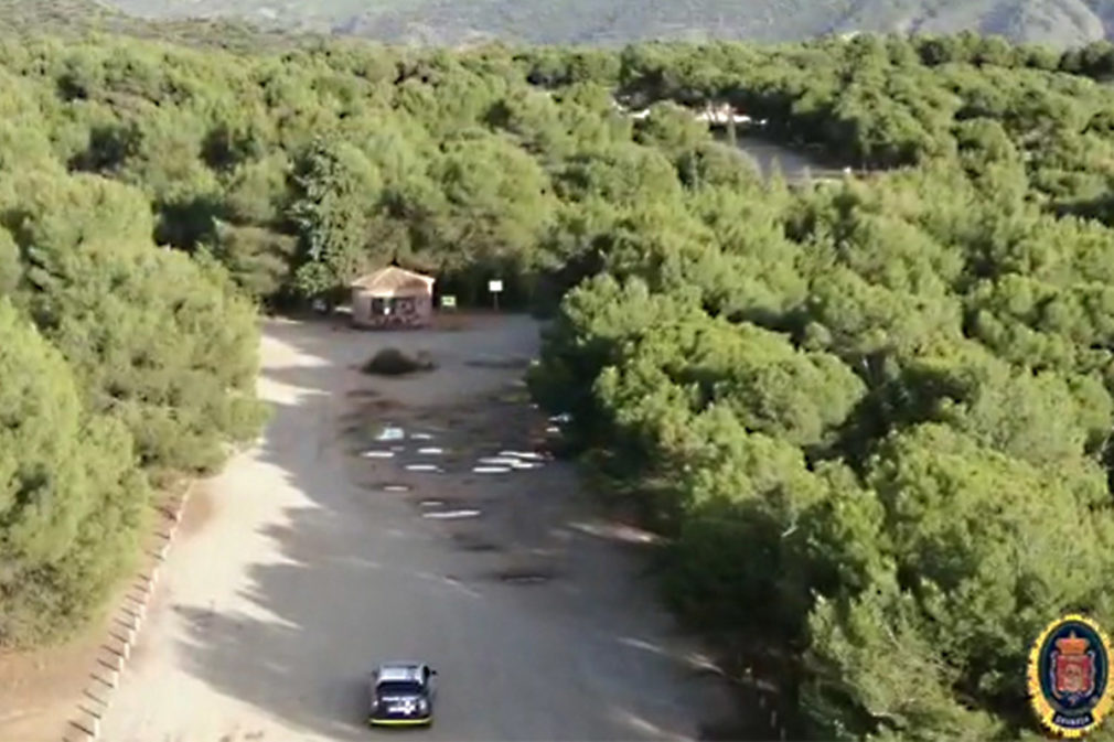 pantallazo dron policia