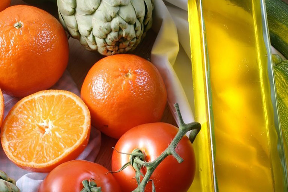 tomate naranja aceita alcachofa