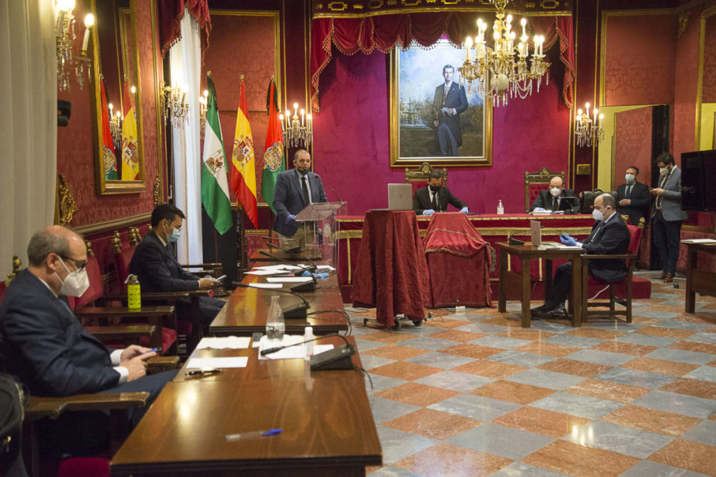 pleno Ayuntamiento Granada - Foto Algarra