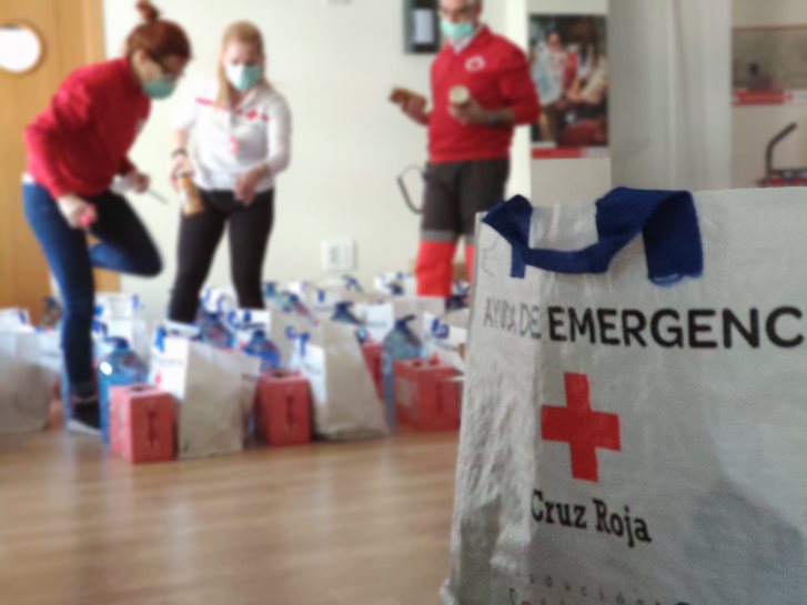 Ayuda de emergencia Cruz Roja Granada 1