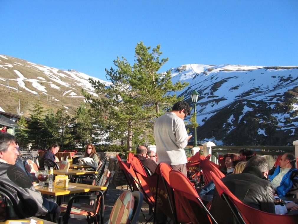 Terraza en Sierra Nevada