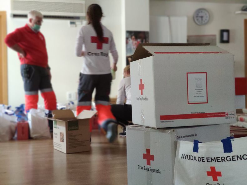 ayuda de emergencia Cruz Roja Granada