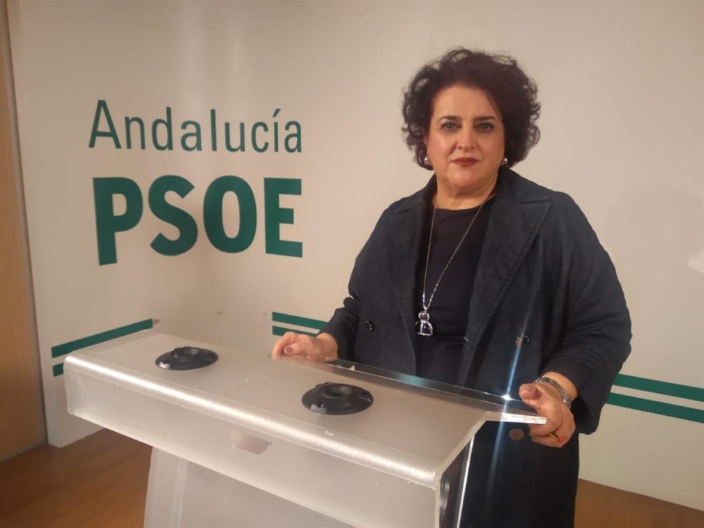 La parlamentaria andaluza del PSOE Teresa Jiménez