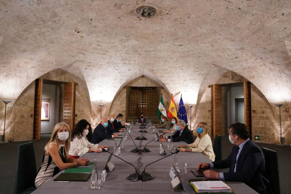 Consejo de Gobierno de la Junta en la Alhambra - TWITTER DE JUANMA MORENO