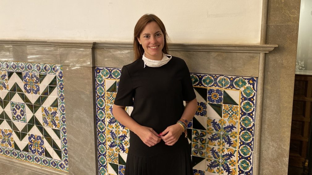 Mónica Rodríguez Gallego, concejal de VOX en el Ayuntamiento de Granada