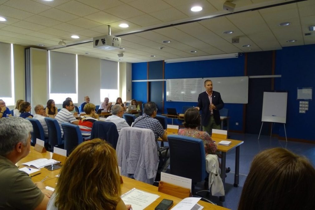 Una sesión del Programa de Desarrollo de Directivos de Salud, en la EASP