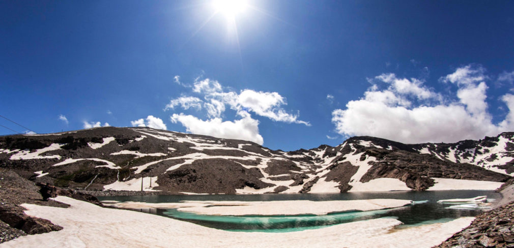 fusion de la nieve Sierra Nevada