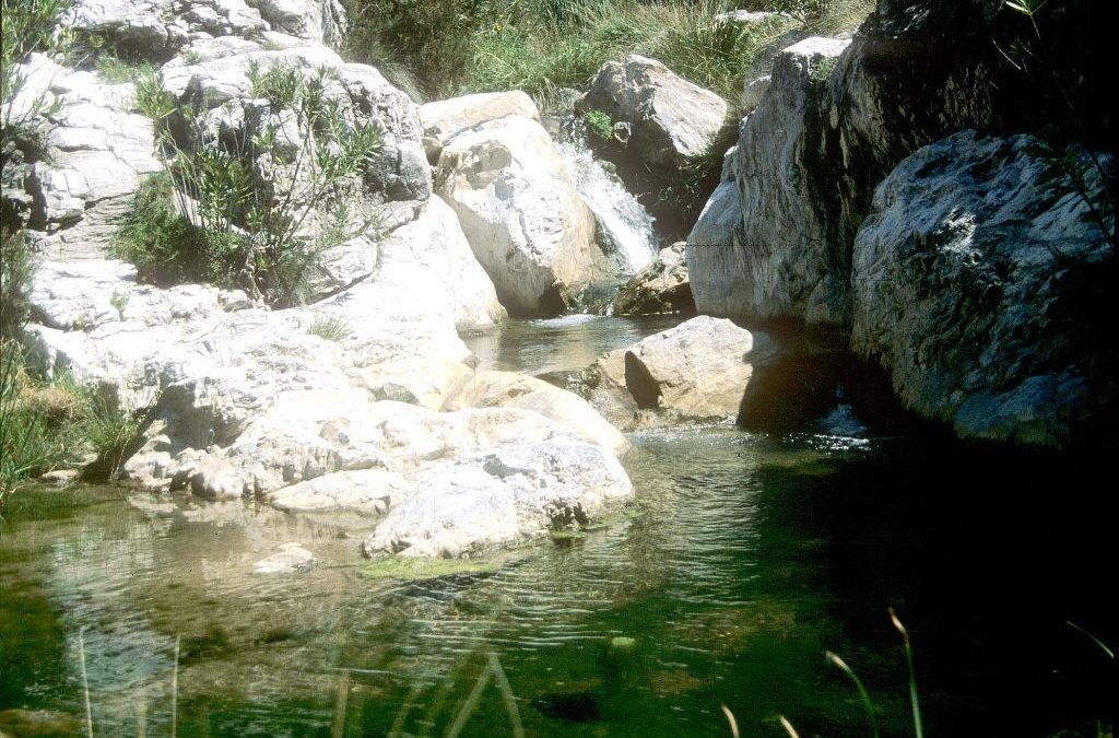 Rescatados dos senderistas perdidos en el barranco del río Verde en Otívar
