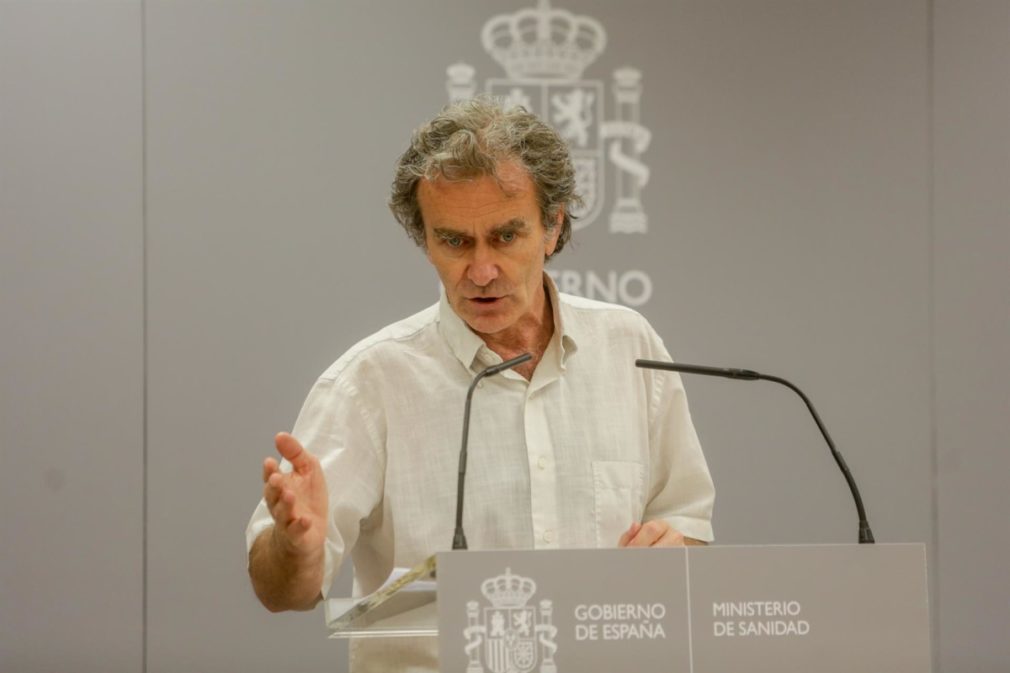 El director del Centro de Coordinación de Alertas y Emergencias Sanitarias (CCAES), Fernando Simón