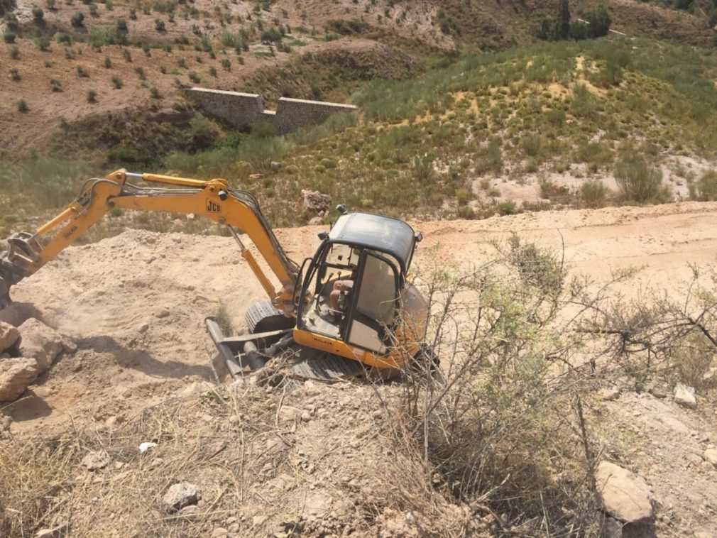 Granada.- Memoria.- Piden aclarar si unas obras en el entorno de El Carrizal de Órgiva cuentan con las autorizaciones