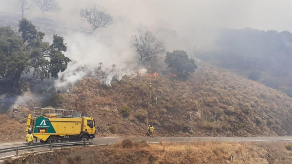 Incendio de Polopos - INFOCA