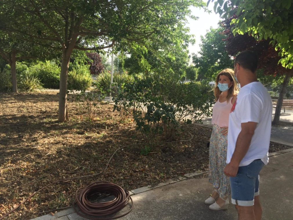 Eva Martín visita Bobadilla