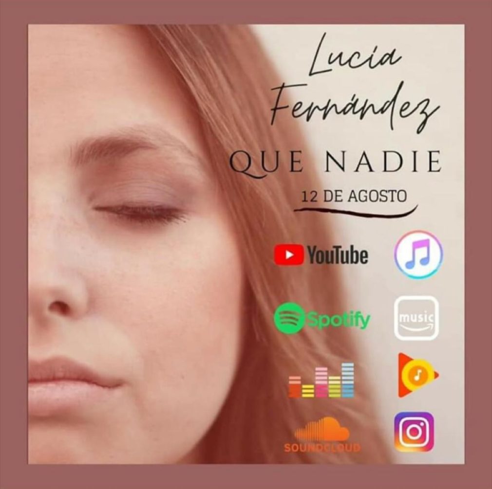 Disco portada Lucía Fernández
