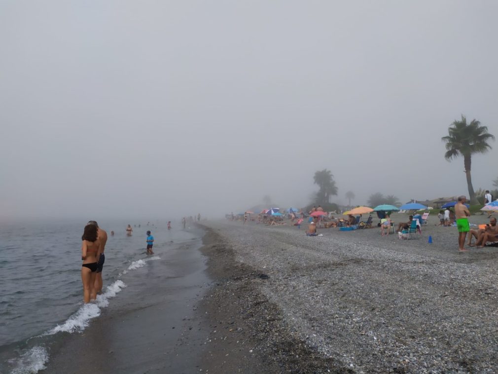 Playa Granada Motril Bancos de Niebla