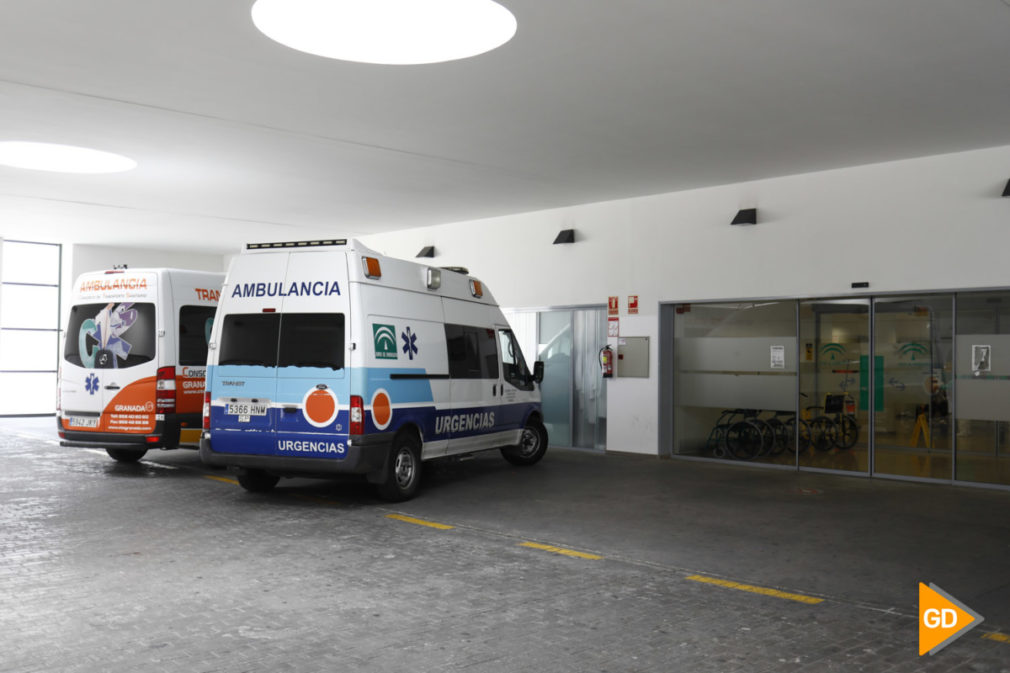 Hospital PTS Clínico de Granada durante el estado de alerta por coronavirus 15 de mayo