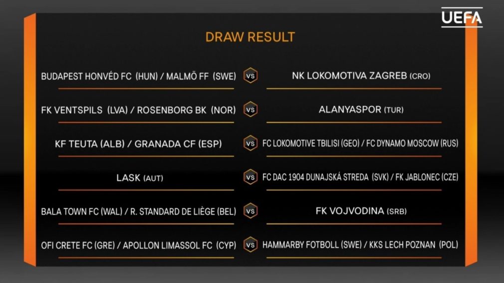 Segundo cruce UEFA Europa League