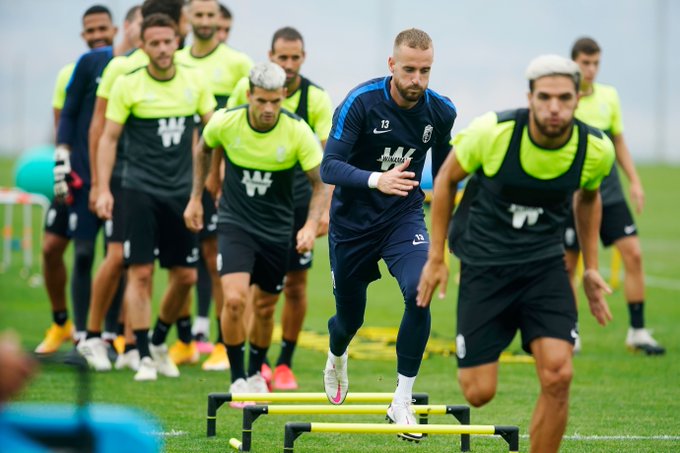 entrenamiento granada cf 2020