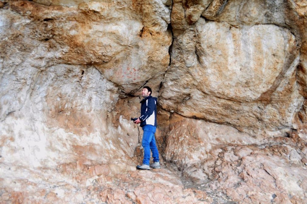 Los Machos, en la vertiente este del Cerro de Jabalcón