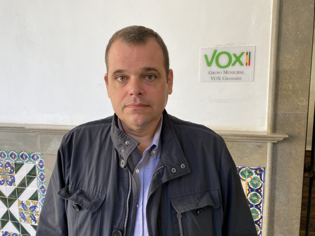 El portavoz municipal de VOX en Granada, Onofre Miralles