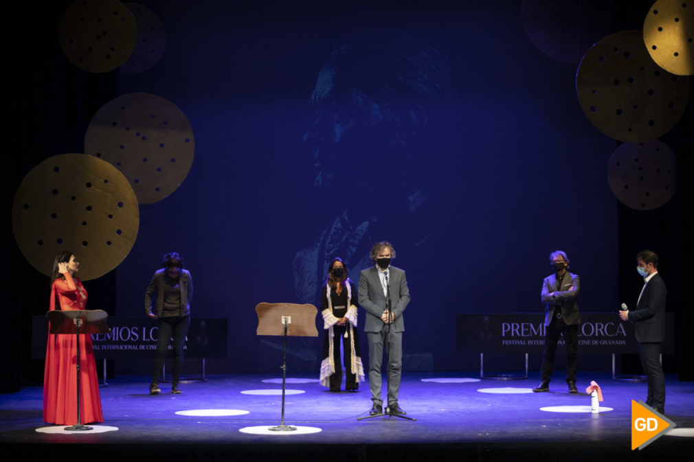 Ceremonia de inauguración de los premios Lorca de cine en el teatro Isabel la Católica de Granada