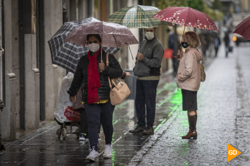 Lluvia en Granada