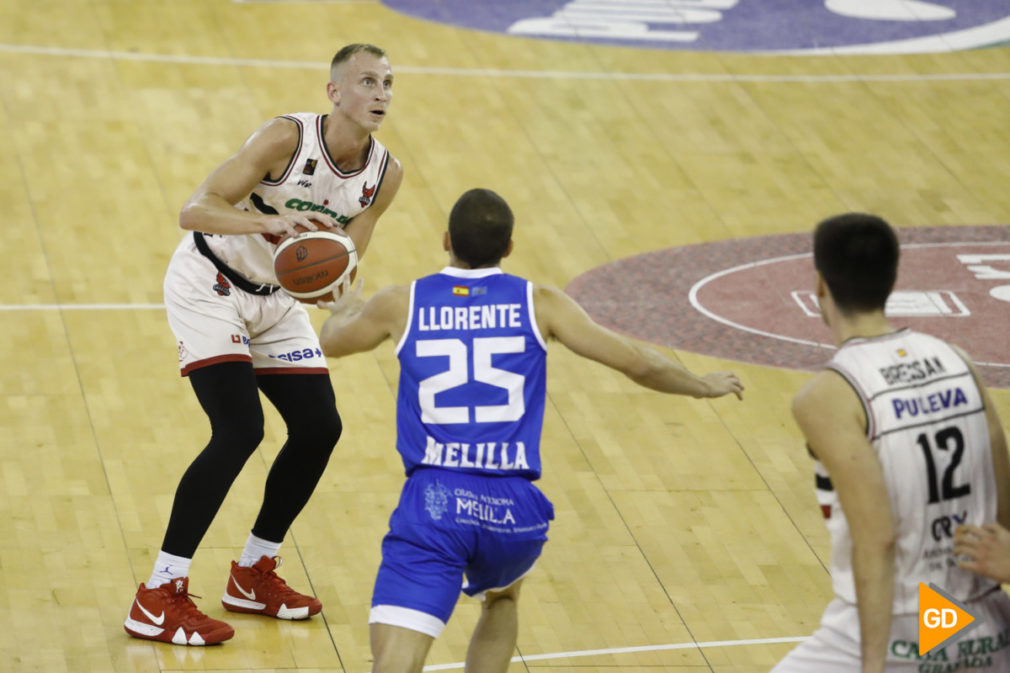 Partido entre el Coviran Fundacion CB Granada y el CB Melilla