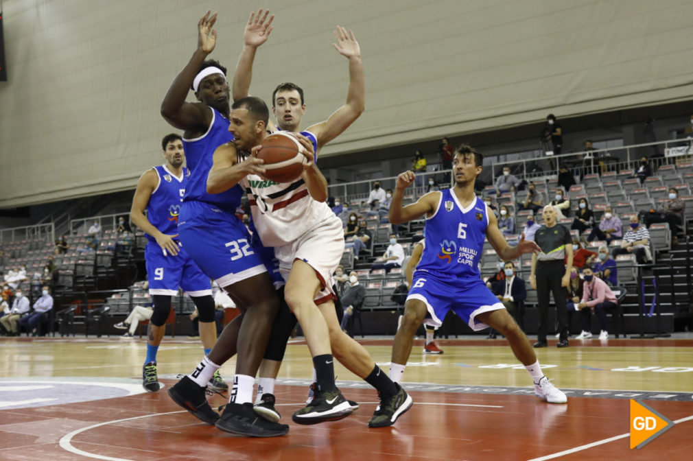 Partido entre el Coviran Fundacion CB Granada y el CB Melilla