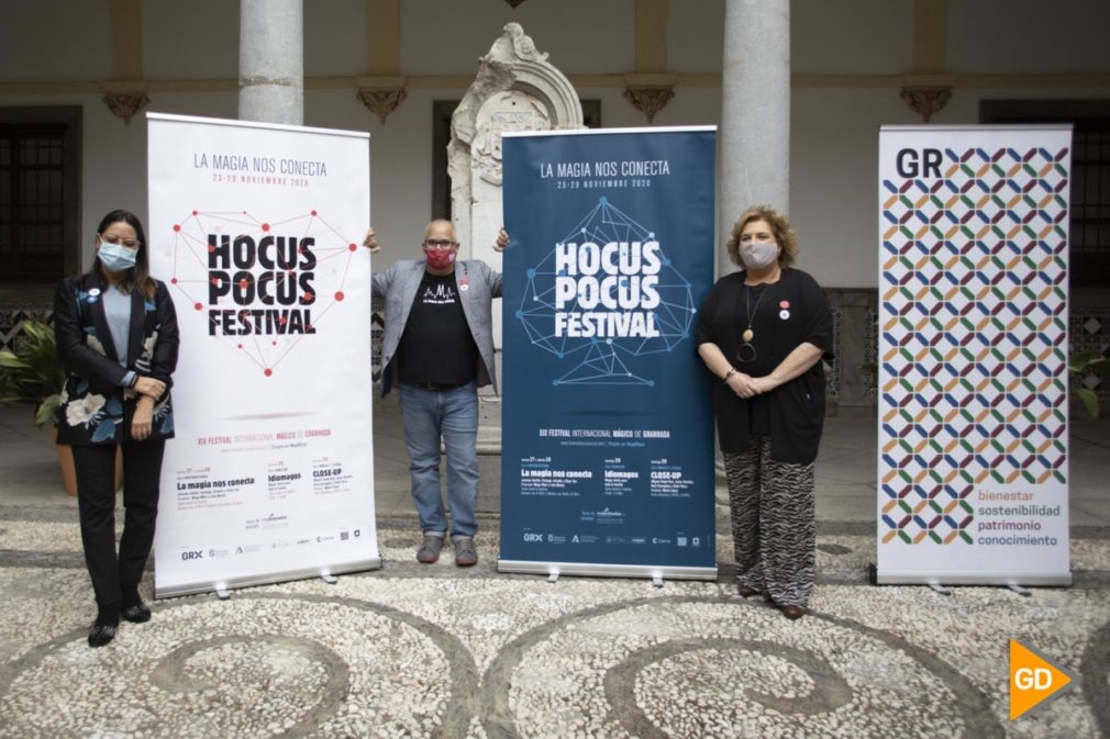 Presentacion del Festival Hocus Pocus de magia en Granada