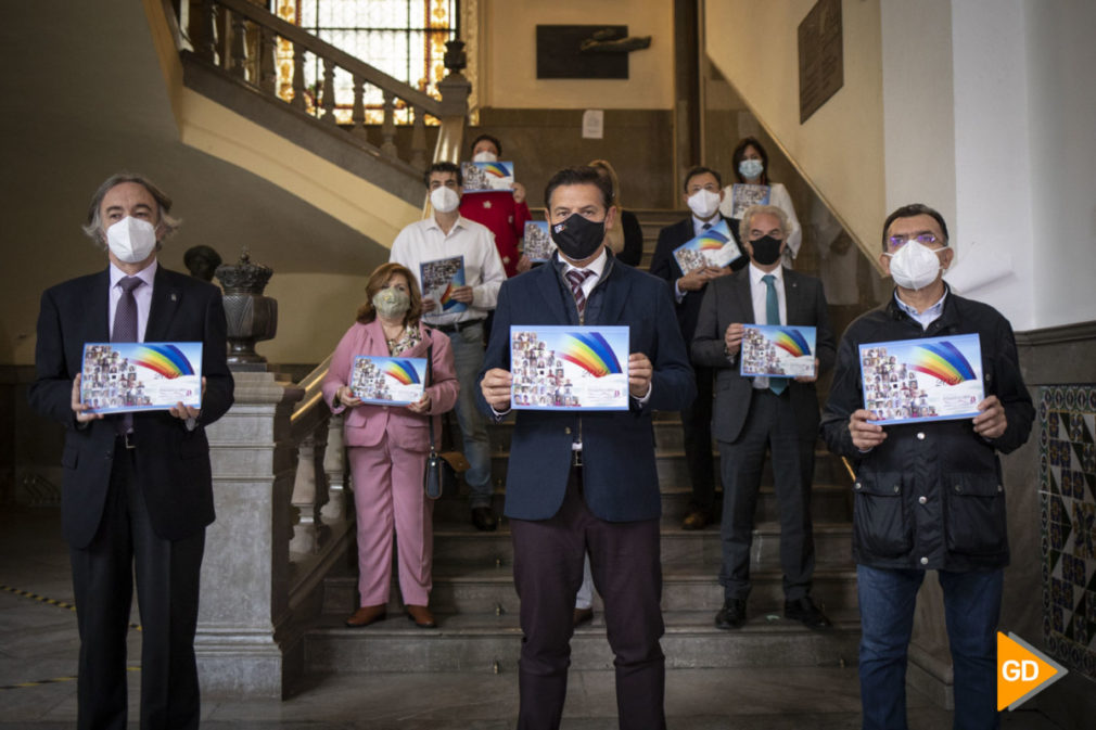 Presentacion del calendario Borderline en el Ayuntamiento de Granada