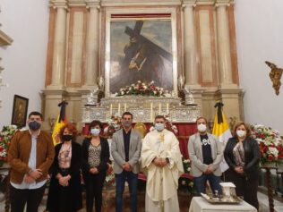 Cristo del Paño ofrenda floral