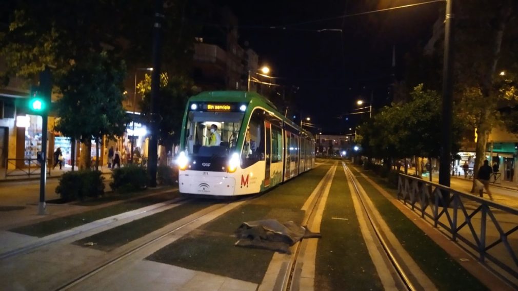 metro Granada incidencia