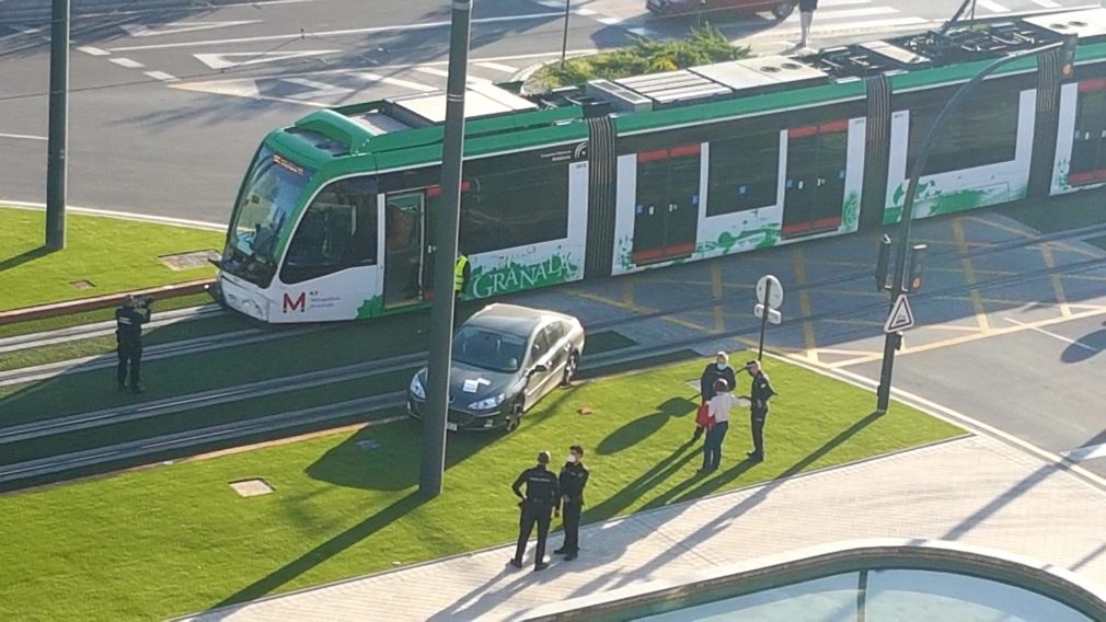 choque metro colision