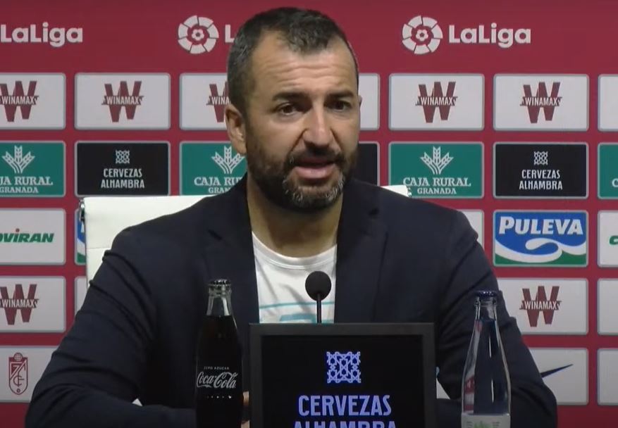 Rueda de prensa Diego Martínez Granada Sevilla Los Cármenes temporada 2020 2021