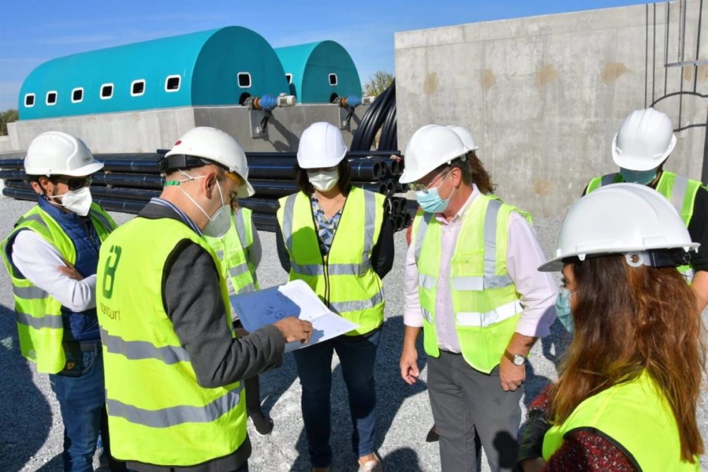 Granada.- Las obras de construcción de la estación depuradora de Zújar rondan el 50 por ciento de ejecución