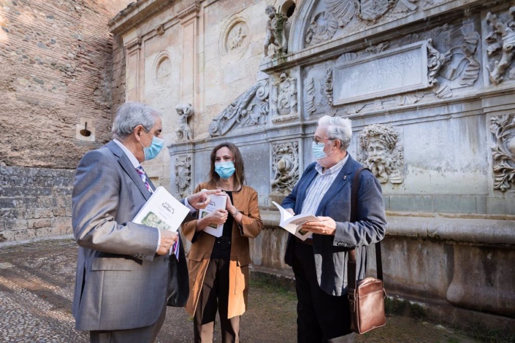 Presentación de un libro sobre el Pilar de Carlos V