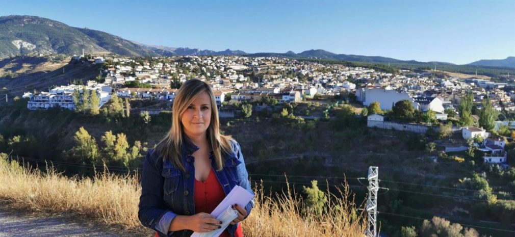 La portavoz local del PP de Monachil (Granada), Cristina Marín.